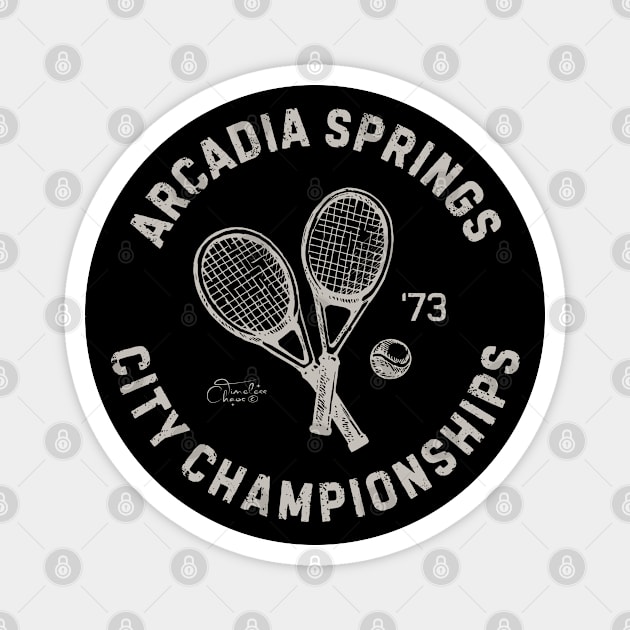 Arcadia Springs City Championships '73 Magnet by Timeless Chaos